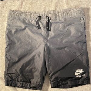 Nike Men's Black and Gray Swim Shorts